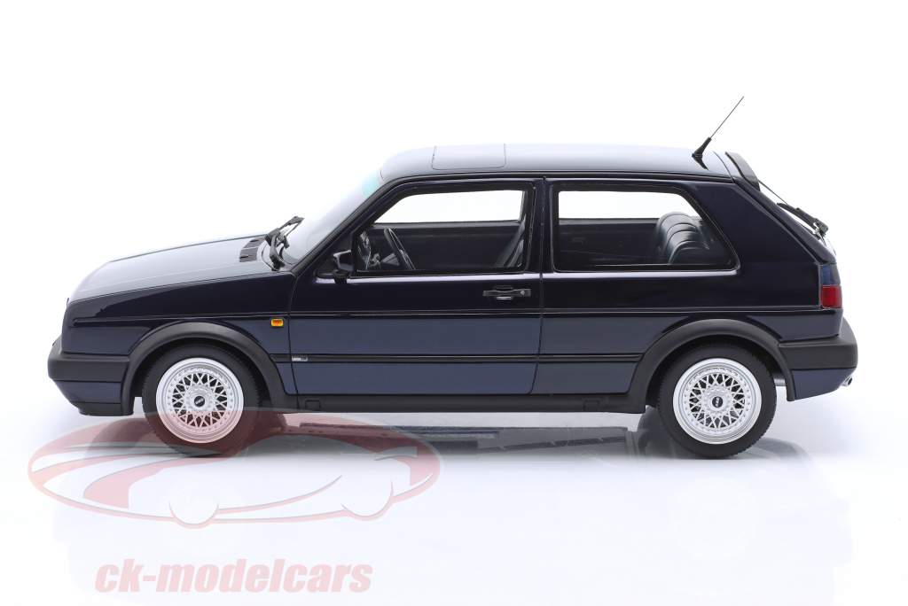 大众汽车 VW Golf II GTi Edition 建设年份 1991 月光 蓝色的 1:18 OttOmobile