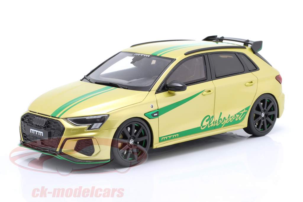Audi S3 (Y8) MTM Baujahr 2022 gelb 1:18 GT-Spirit 