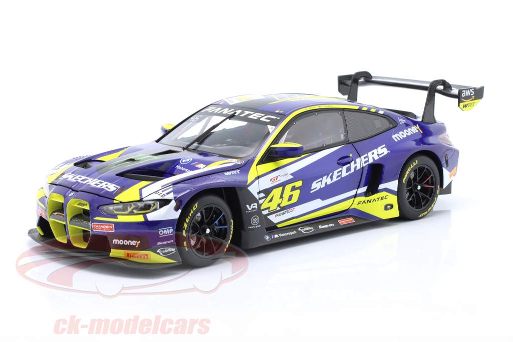 BMW M4 GT3 #46 Sieger GTWCE Misano 2023 Martin, Rossi 1:18 Minichamps