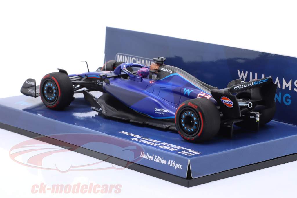 Alexander Albon Williams FW45 #23 fórmula 1 2023 1:43 Minichamps