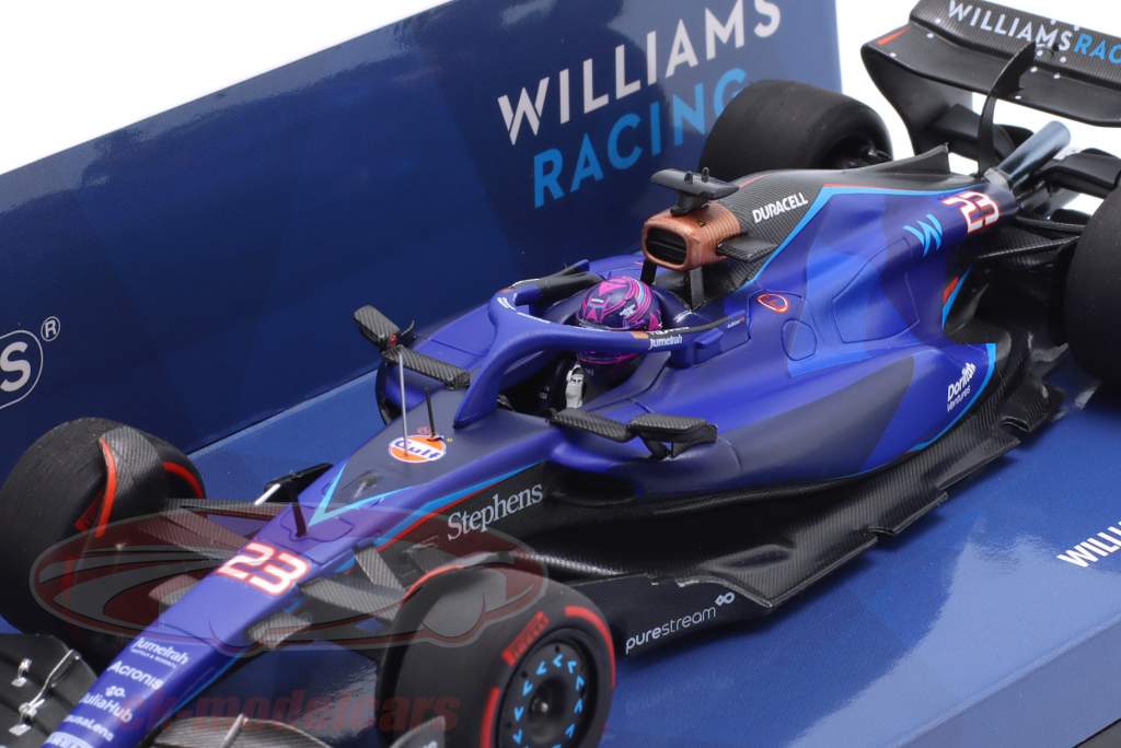 Alexander Albon Williams FW45 #23 fórmula 1 2023 1:43 Minichamps