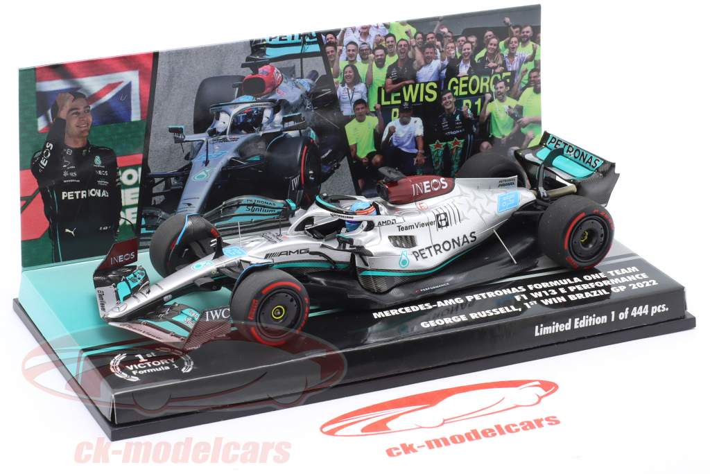 PMA 1/43 メルセデス F1 W13 ラッセル 2022 マイアミ George Russell Mercedes AMG Petronas W13 Formula 1 Miami GP