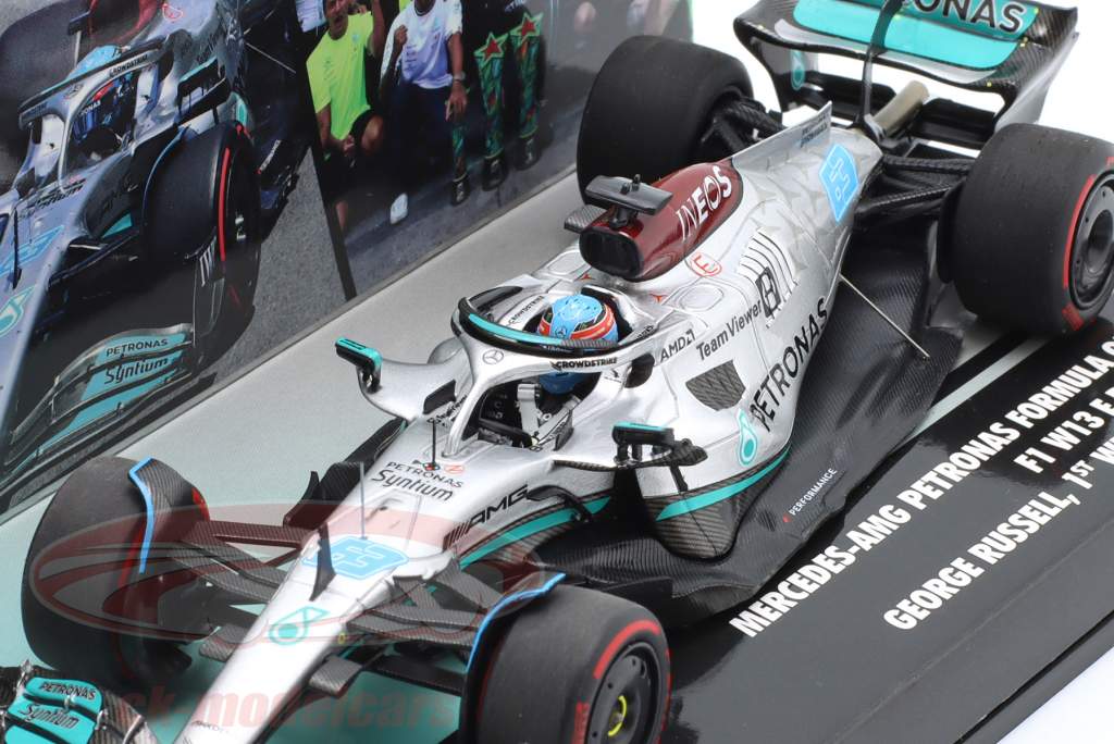 PMA 1/43 メルセデス AMG F1 W13 ラッセル 2022 ブラジル Mercedes F1 W13 #63 George Russell Brazil GP 2022 1st Win