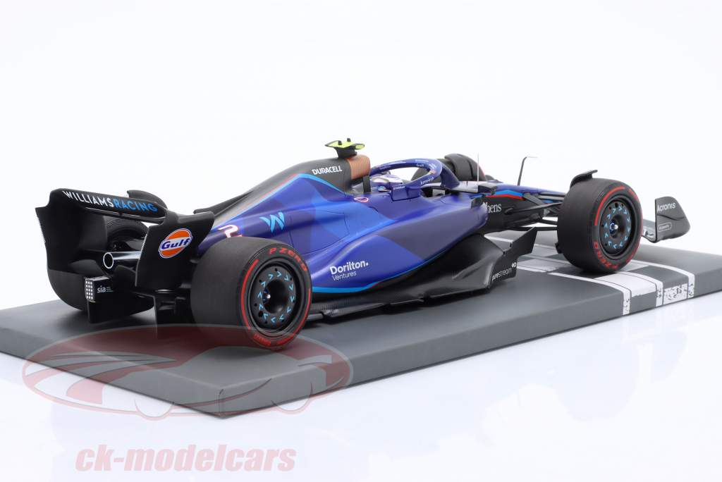 Logan Sargeant Williams FW45 #2 公式 1 2023 1:18 Minichamps