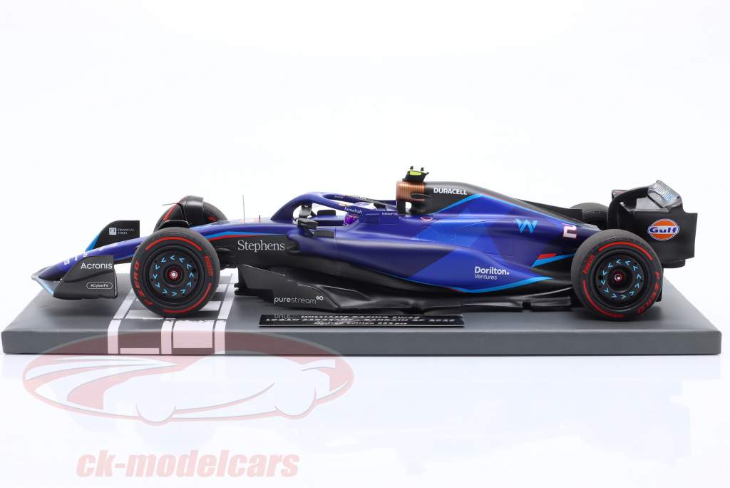 Logan Sargeant Williams FW45 #2 fórmula 1 2023 1:18 Minichamps