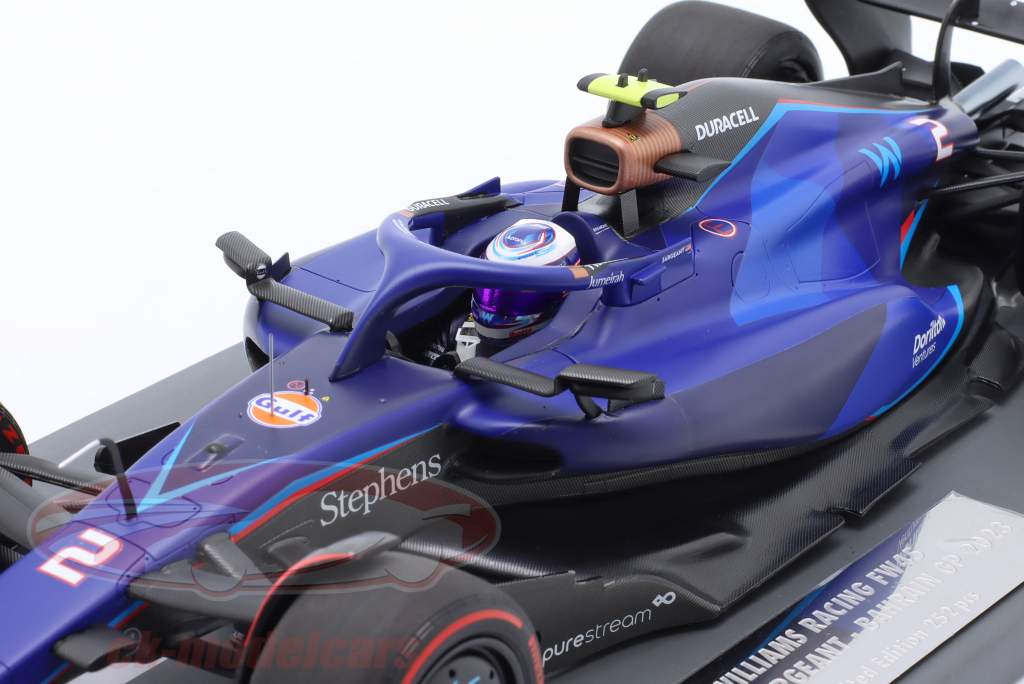 Logan Sargeant Williams FW45 #2 公式 1 2023 1:18 Minichamps