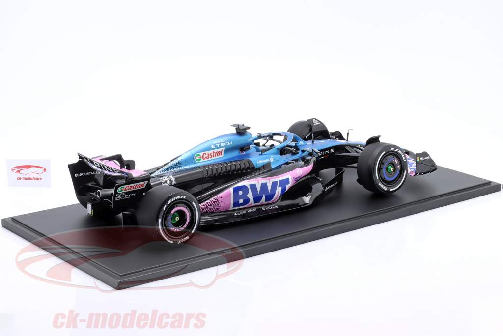 Esteban Ocon Alpine A523 #31 3rd Monaco GP Formel 1 2023 1:8 HC Models
