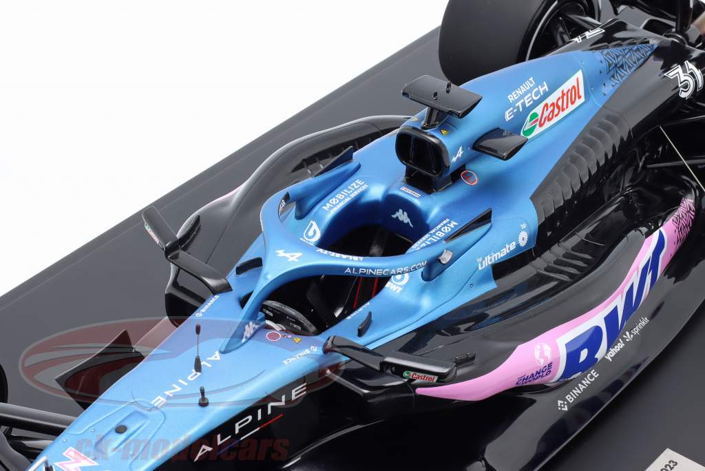 Esteban Ocon Alpine A523 #31 3rd Monaco GP Formel 1 2023 1:8 HC Models