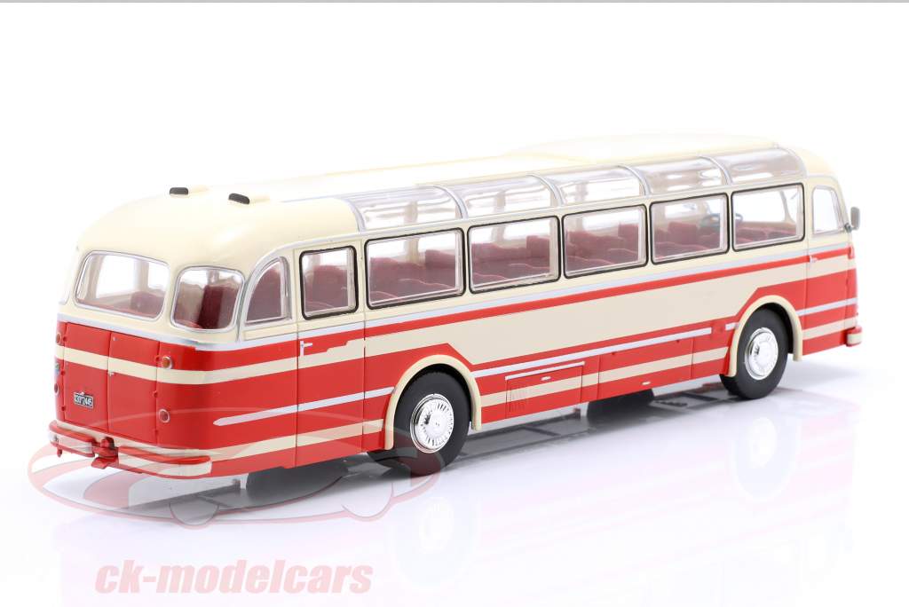 Büssing 5000 TU bus red / cream white 1:43 Altaya