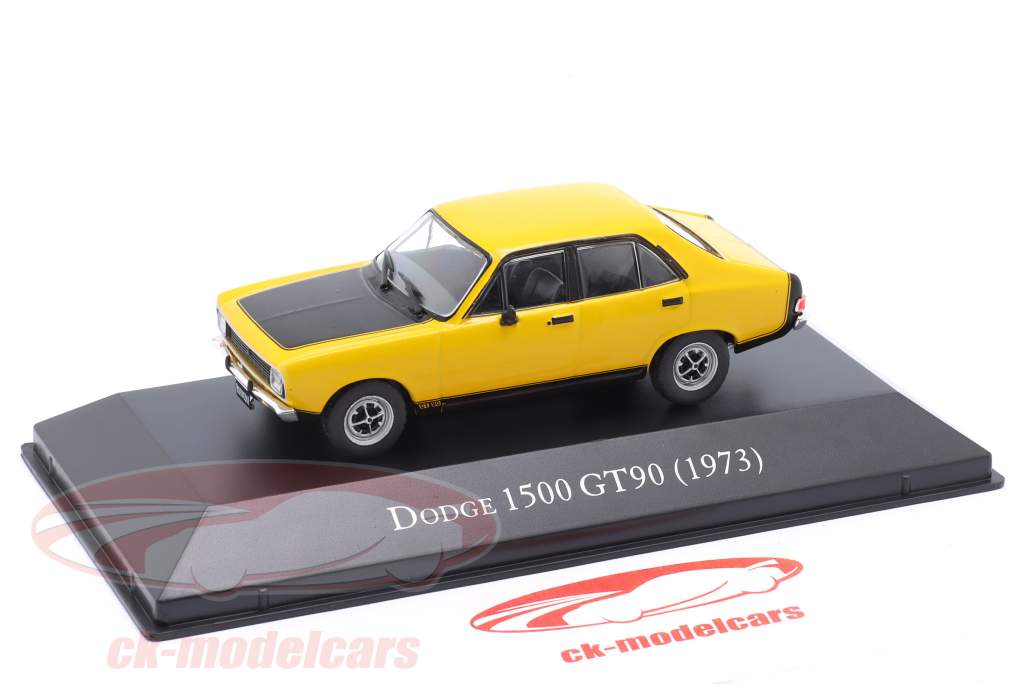 Dodge 1500 GT90 year 1973 yellow / black 1:43 Altaya