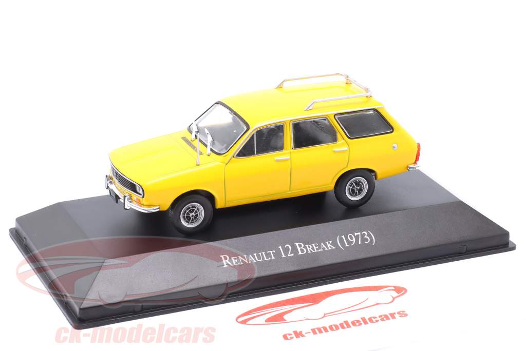 Renault 12 Break Baujahr 1973 gelb 1:43 Altaya