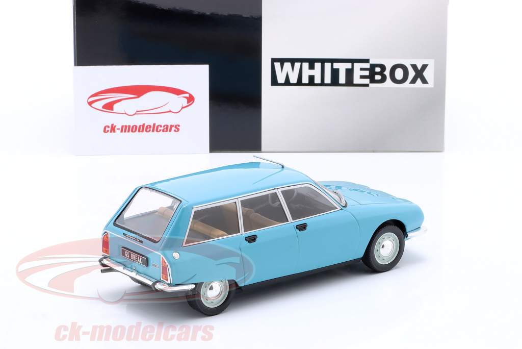 Citroen GS Break Año de construcción 1971 Azul claro 1:24 WhiteBox
