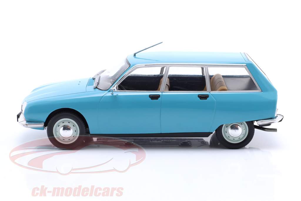 Citroen GS Break Año de construcción 1971 Azul claro 1:24 WhiteBox