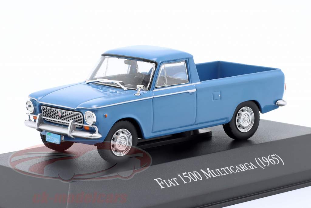 Fiat 1500 Multicarga Bouwjaar 1965 blauw 1:43 Altaya