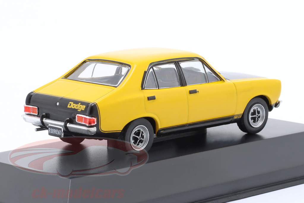 Dodge 1500 GT90 year 1973 yellow / black 1:43 Altaya