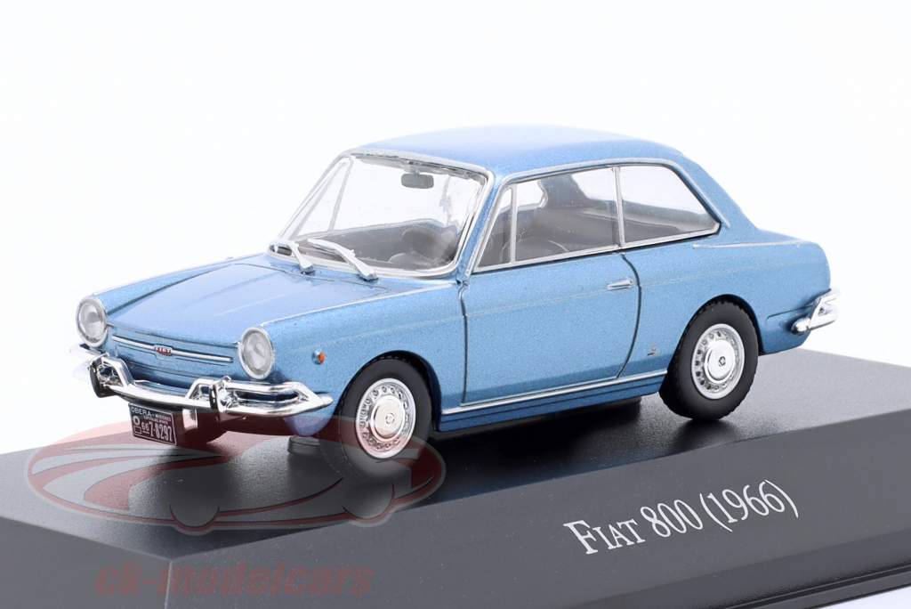 Fiat 800 year 1966 blue 1:43 Altaya