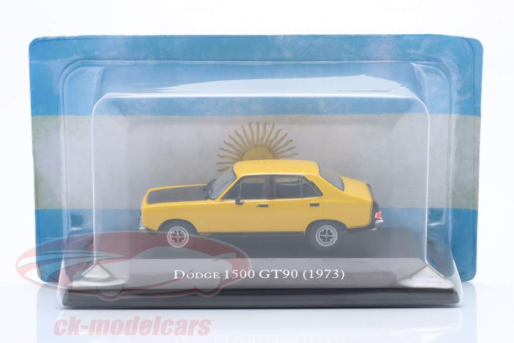 Dodge 1500 GT90 year 1973 yellow / black 1:43 Altaya