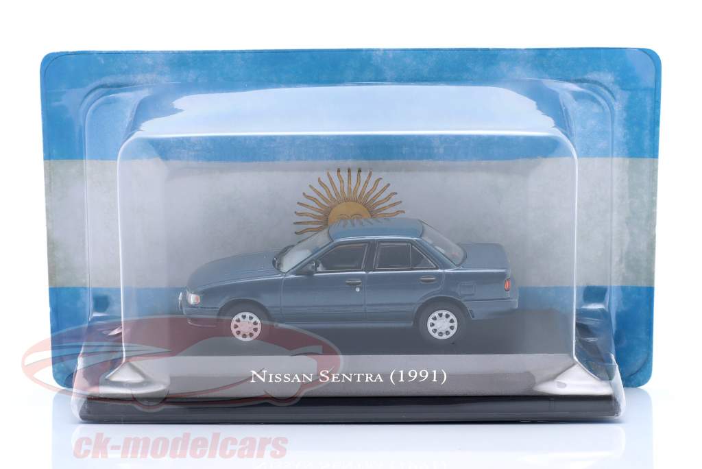 Nissan Sentra Baujahr 1991 dunkelblau 1:43 Altaya