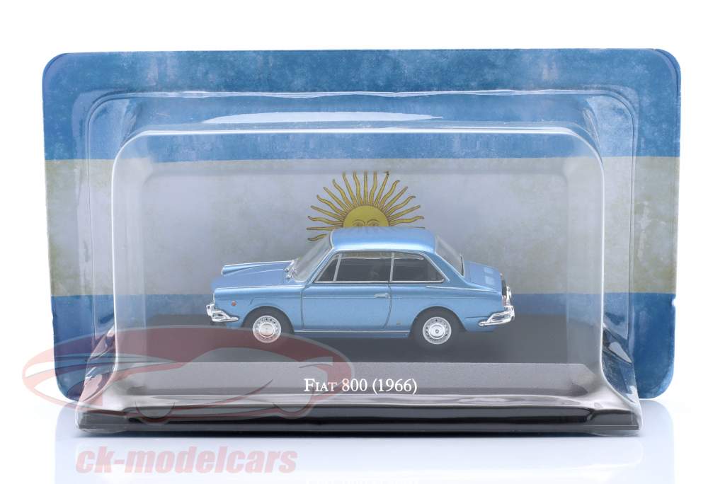 Fiat 800 Baujahr 1966 blau 1:43 Altaya