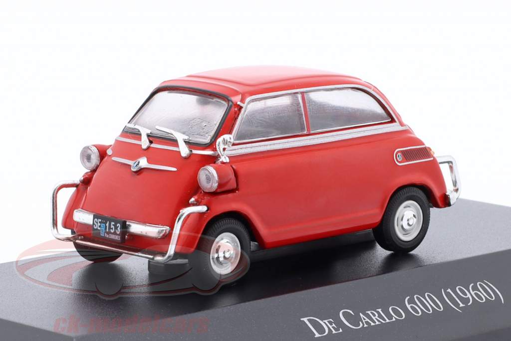 De Carlo 600 year 1960 red 1:43 Altaya