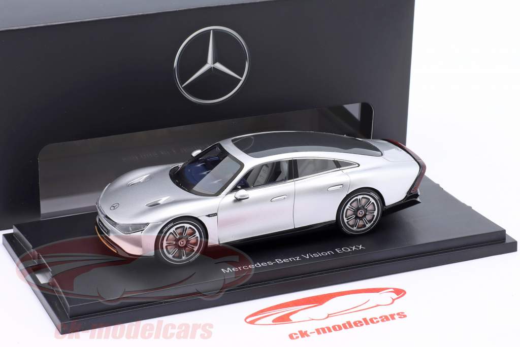 Mercedes-Benz Vision EQXX alluminio argento 1:43 AutoCult