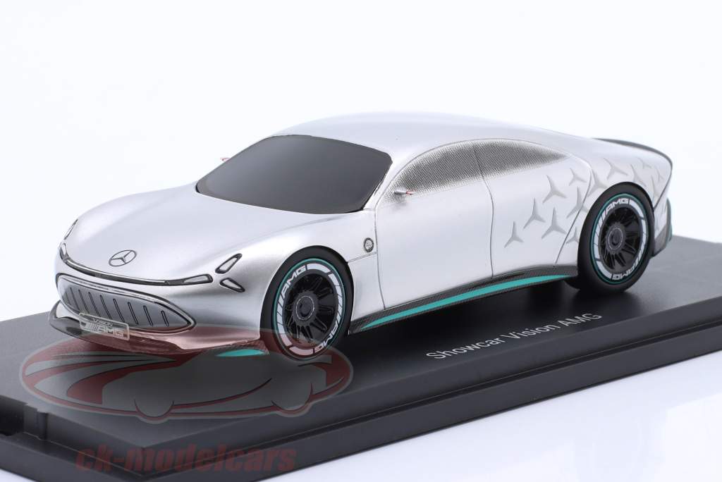 Mercedes-Benz AMG Vision aluminium argent 1:43 AutoCult