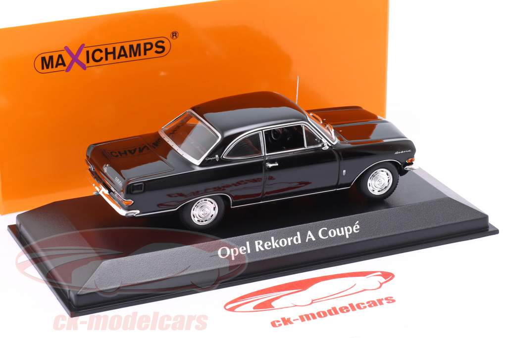 Opel Rekord A Coupe 建設年 1962 黒 1:43 Minichamps