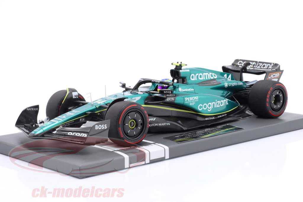 F. Alonso Aston Martin AMR23 #14 3er Australia GP fórmula 1 2023 1:18 Minichamps