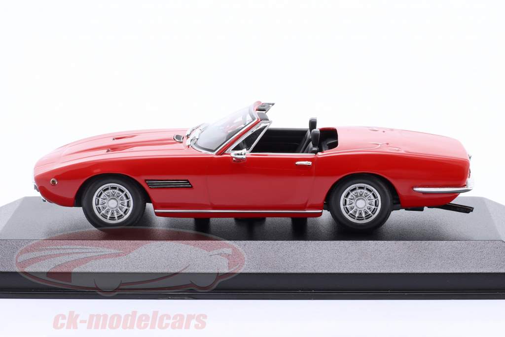 Maserati Ghibli Spyder Год постройки 1969 красный 1:43 Minichamps