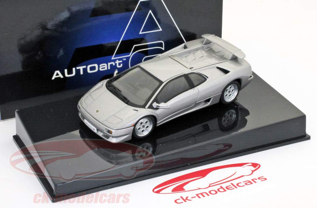 Lamborghini Diablo Coupe VT titane argent 1:43 AUTOart