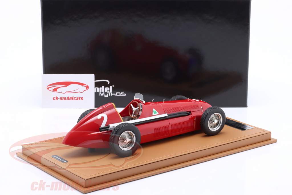 G. Farina Alfa Romeo 158 #2 winnaar Brits GP formule 1 Wereldkampioen 1950 1:18 Tecnomodel