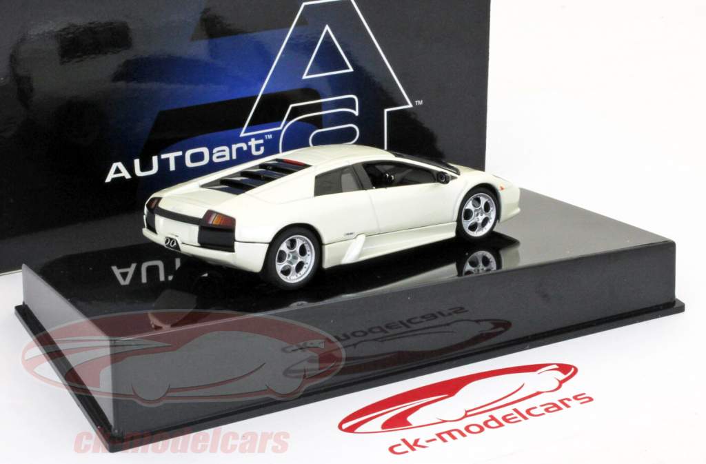 Lamborghini Murcielago Ano 2001 balão branco 1:43 AutoArt