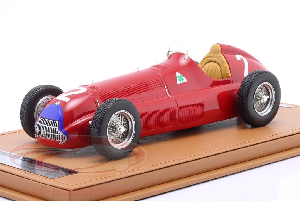 G. Farina Alfa Romeo 158 #2 Winner British GP Formula 1 World Champion 1950 1:18 Tecnomodel