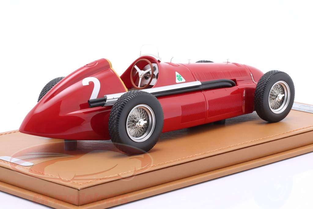 G. Farina Alfa Romeo 158 #2 ganador británico GP fórmula 1 Campeón mundial 1950 1:18 Tecnomodel