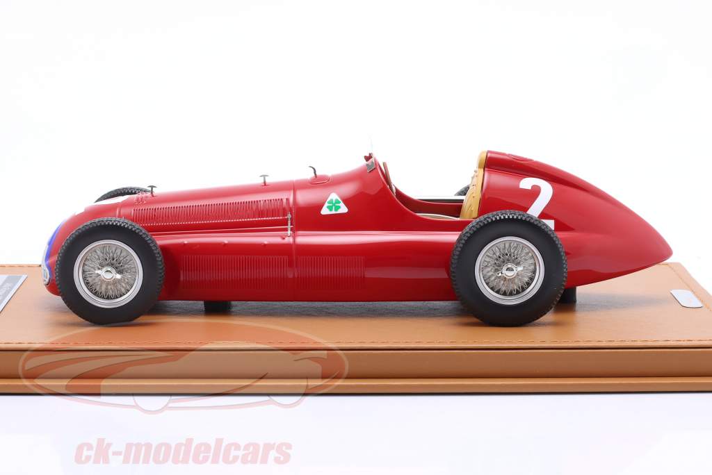 G. Farina Alfa Romeo 158 #2 Winner British GP Formula 1 World Champion 1950 1:18 Tecnomodel