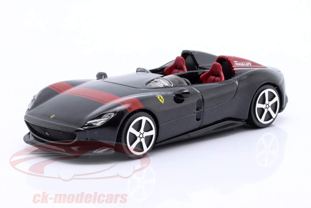 Ferrari Monza SP2 year 2018-2022 black 1:43 Bburago