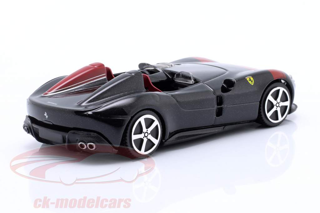 Ferrari Monza SP2 Baujahr 2018-2022 schwarz 1:43 Bburago