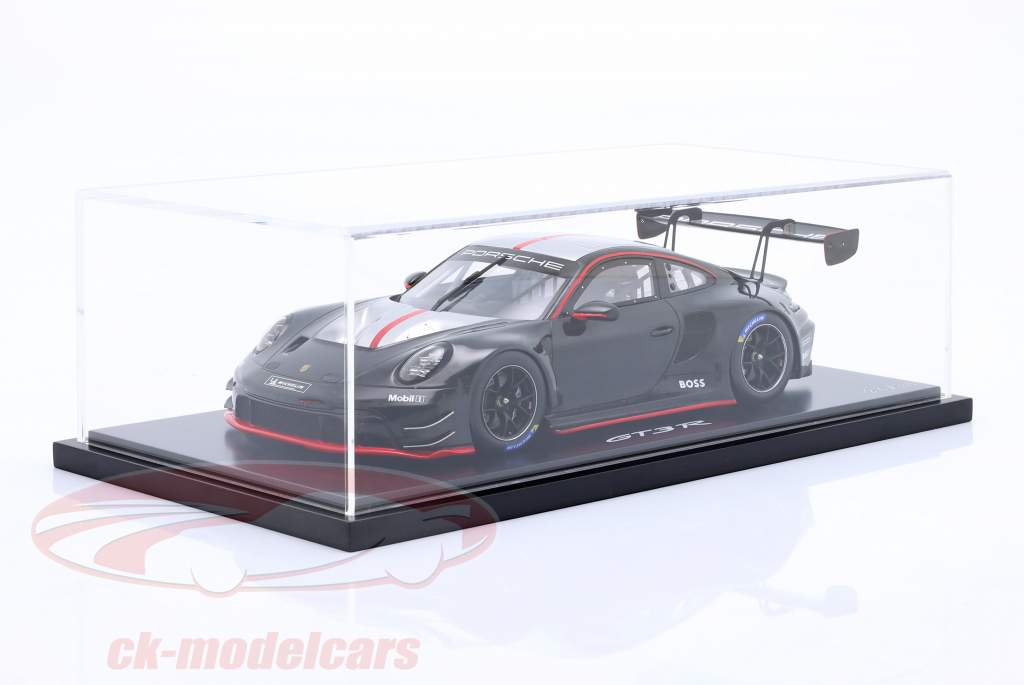 Porsche 911 (992) GT3 R noir 1:18 Spark