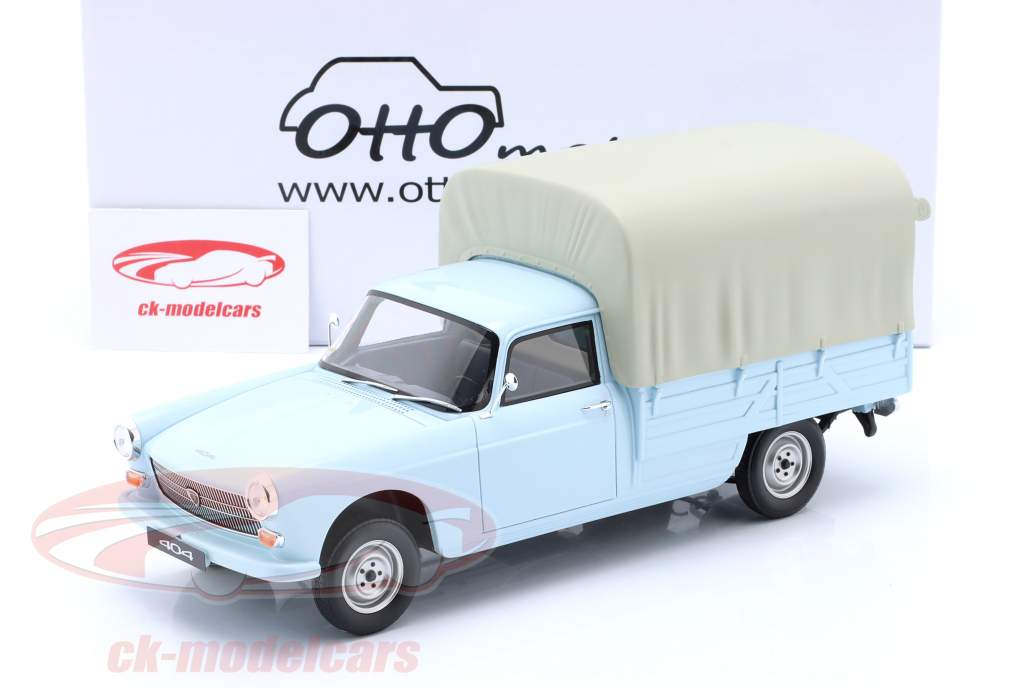Ottomobile 1:18 Peugeot 404 Pick-Up year 1967 blue OT1036