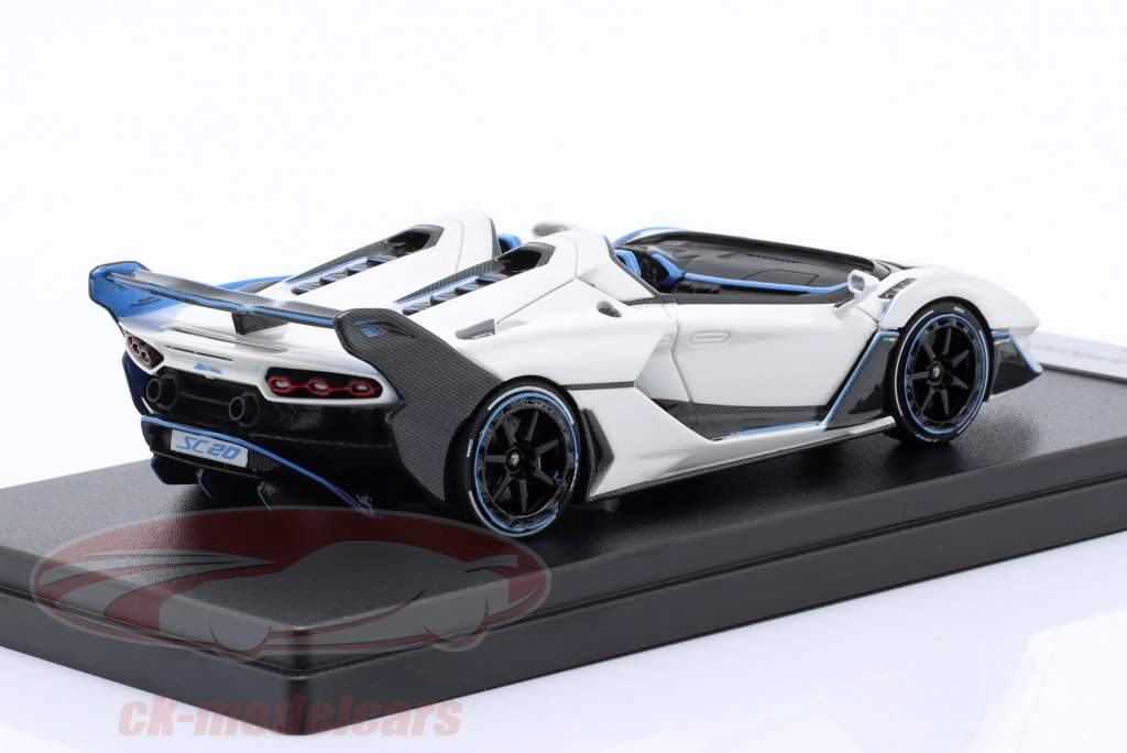 Lamborghini SC20 Año de construcción 2020 shiny blanco 1:43 LookSmart