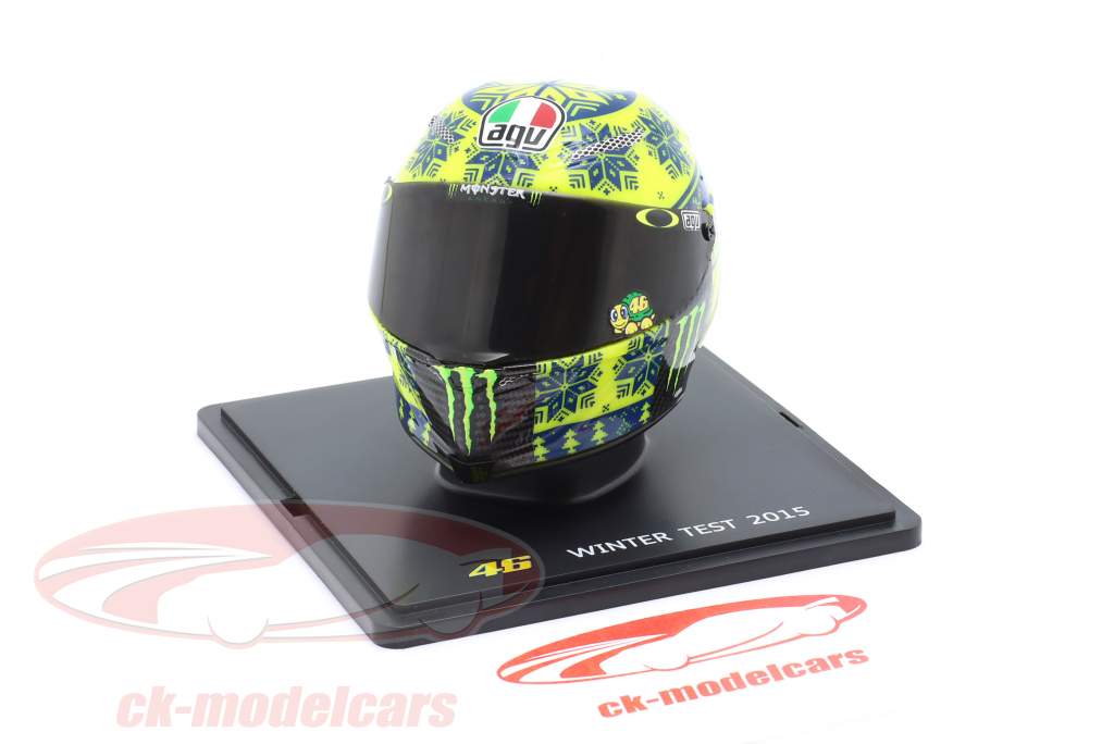 Valentino Rossi #46 Winter Test MotoGP 2015 Helm 1:5 Spark Edition