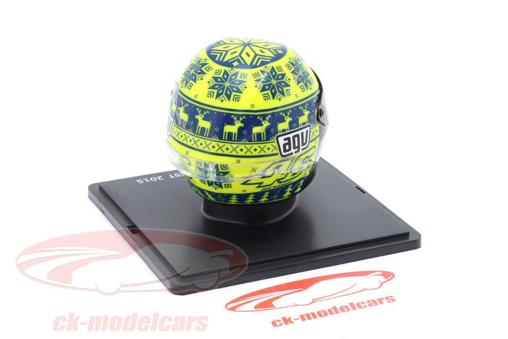 Valentino Rossi #46 Winter Test MotoGP 2015 Helm 1:5 Spark Edition