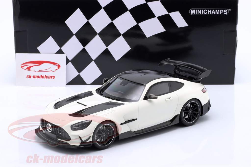 Mercedes-AMG GT Black Series Año de construcción 2020 blanco metálico 1:18 Minichamps
