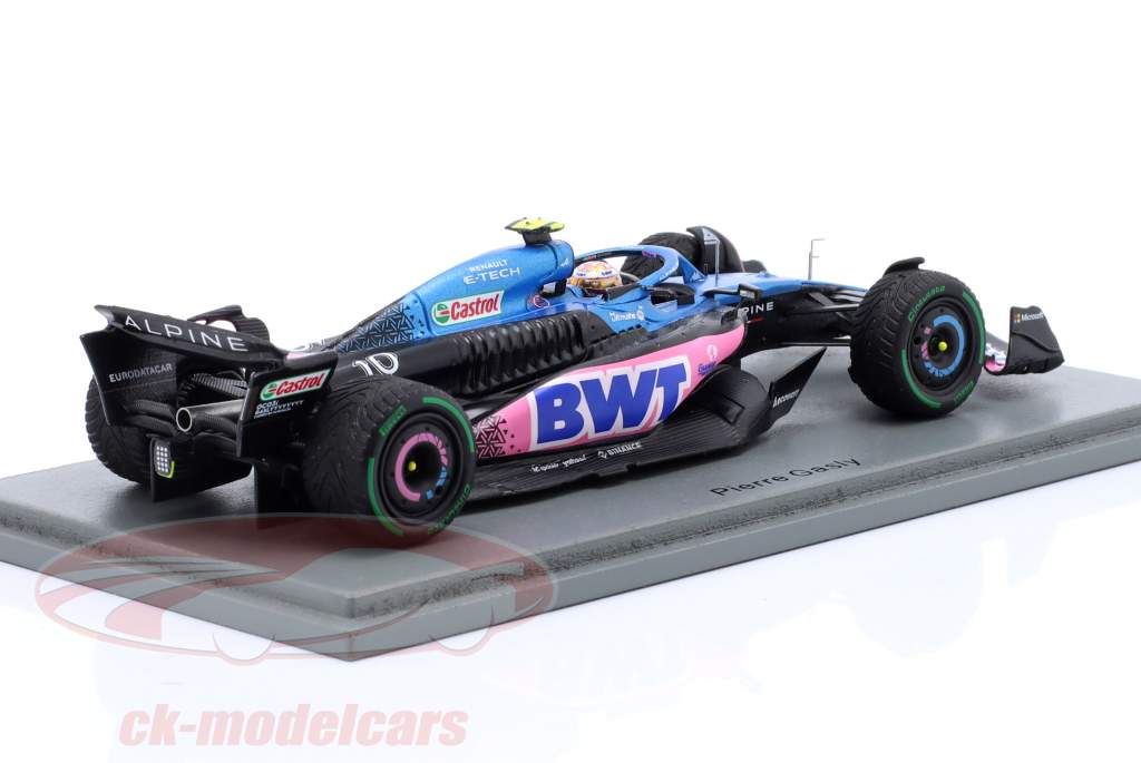 Pierre Gasly Alpine A523 #10 7mo Mónaco GP fórmula 1 2023 1:43 Spark
