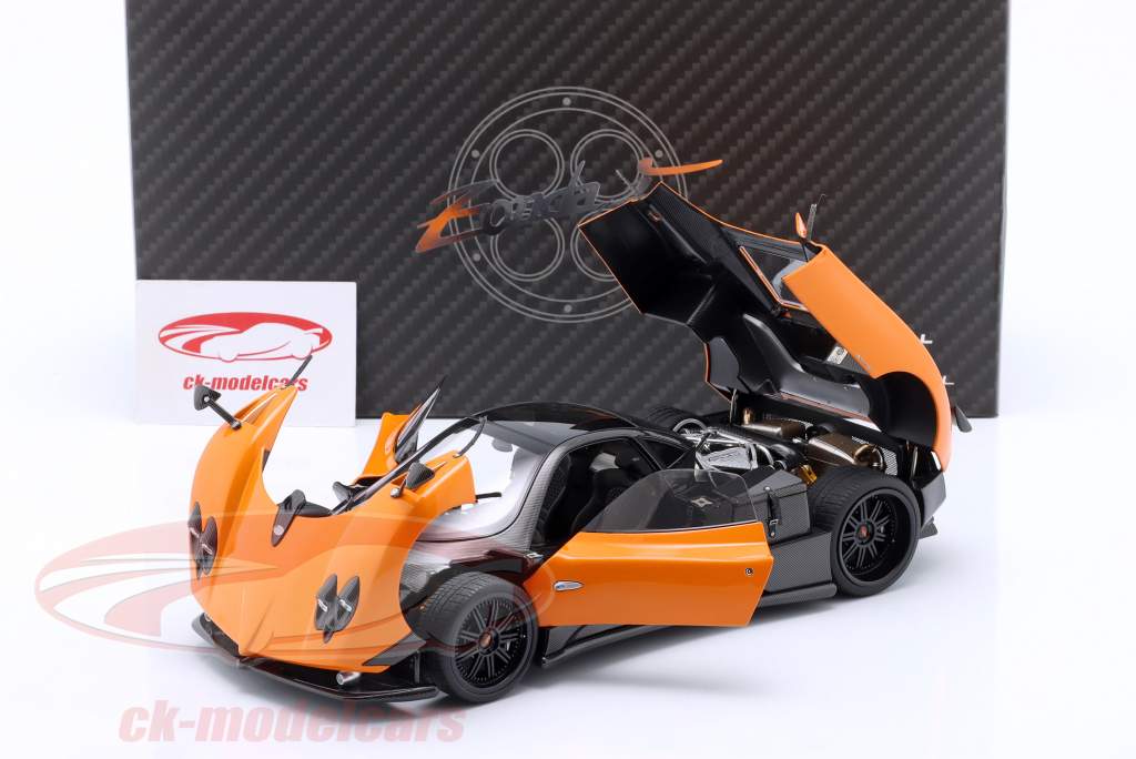 Pagani Zonda F 建設年 2005 サントロペ オレンジ 1:18 Almost Real
