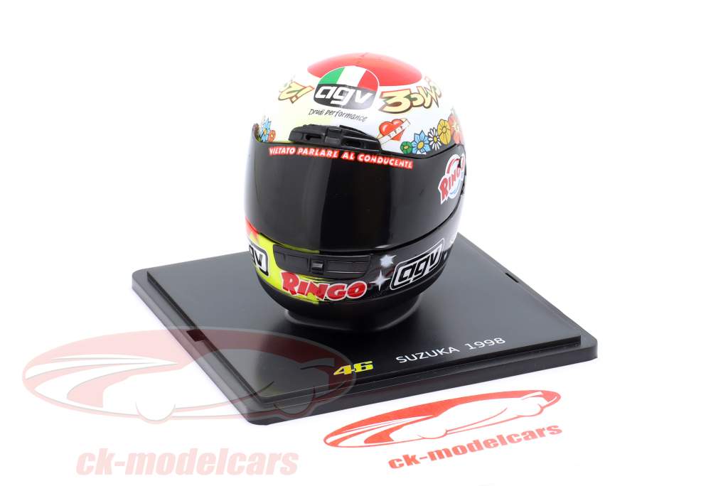 Valentino Rossi #46 MotoGP Suzuka 250ccm 1998 helmet 1:5 Spark Editions