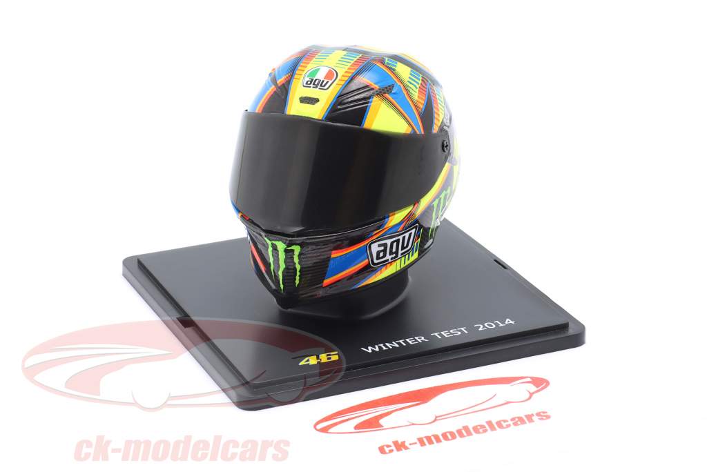 Valentino Rossi #46 inverno teste MotoGP 2014 capacete 1:5 Spark Editions