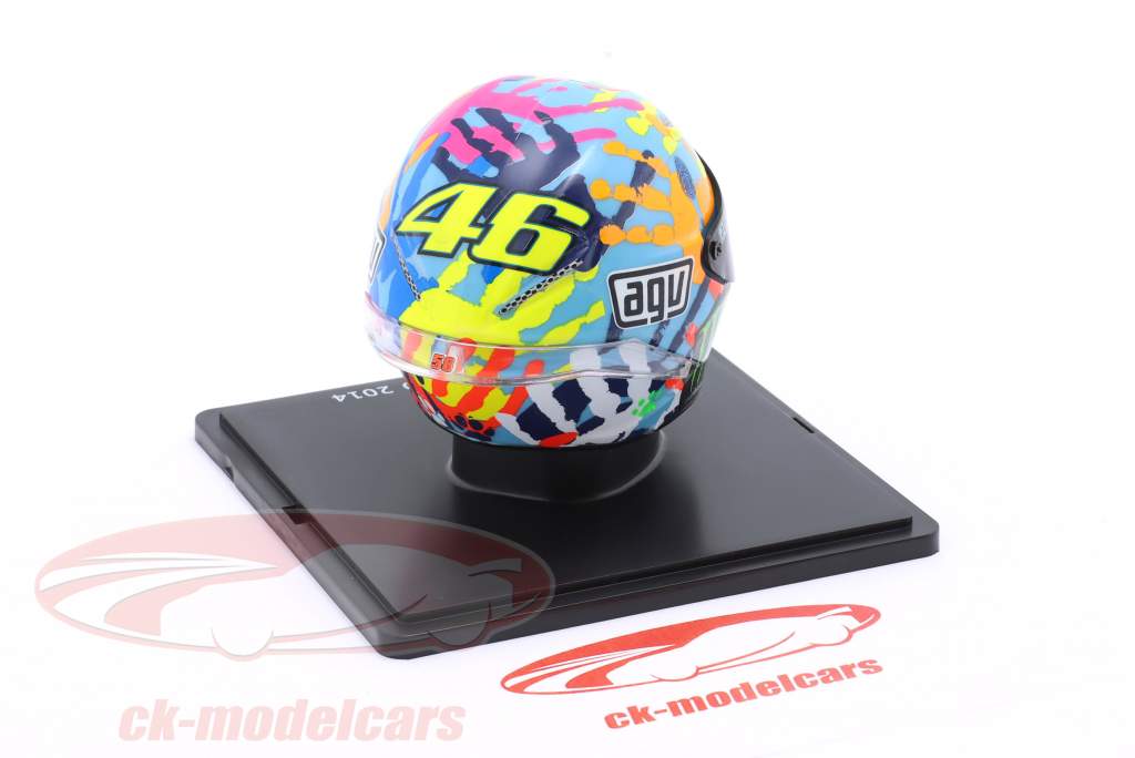 Valentino Rossi #46 gagnant MotoGP Misano 2016 casque 1:5 Spark Editions