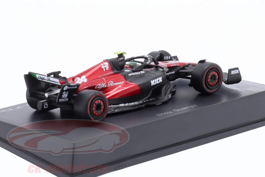 Zhou Guanyu Alfa Romeo C43 #24 9th Australien GP Formel 1 2023 1:64 Spark
