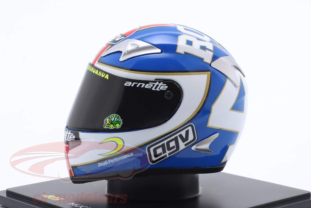 Valentino Rossi #46 Winner MotoGP Mugello 2003 helmet 1:5 Spark Editions